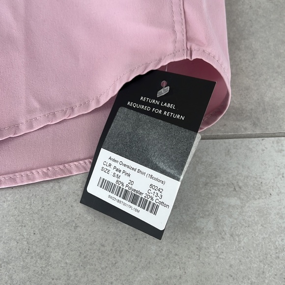 NWT STORETS ARDEN OVERSIZED SHIRT - Picture 3 of 5